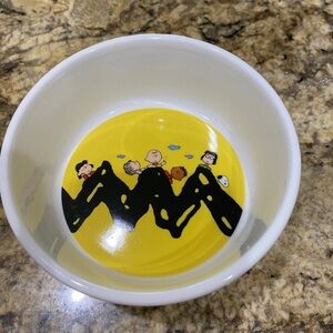 Peanuts Charlie Brown, Snoopy & The Gang Pet Bowl Brand new never used!